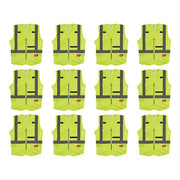 High Visibility Vest,12 pk,3XL/4XL