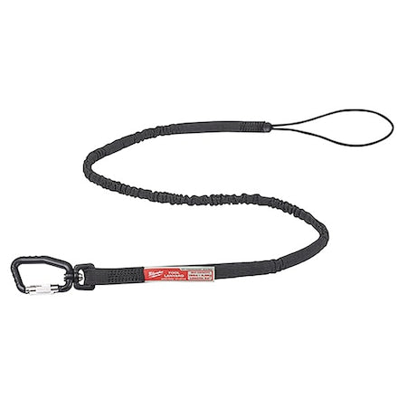 Tool Lanyard,6 pk,15 lb.,54" L,Black