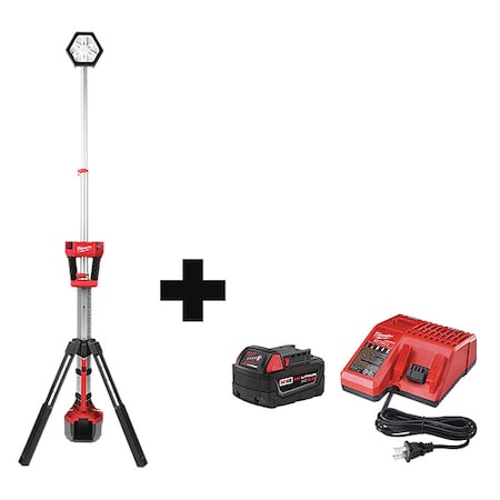 Cordless Tripod Light,Battery Incl