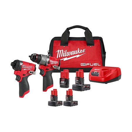 M12 FUEL 2PC Combo Kit + M12 Battery 2PK