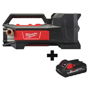 Cordless Transfer Pump Kit, 18 V, 1/4 HP, Reinforced Nylon, 3/4 in Inlet