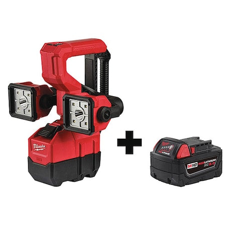 Cordless Work Light,Battery Incl,8.2 lb