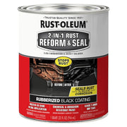 Rubberized Coating,Black,1 qt