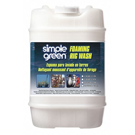 Rig Wash, Truck and Trailer Wash, 5 gal, Butyl-Free