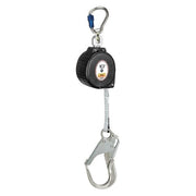 Condor Self-Retracting Lifeline, 10 ft. Length, Carabiner, Aluminum, 1 Leg(s)