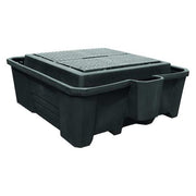 Spill Pallet, Not Applicable Drums, 3,000 lb Load Capacity, Polyethylene