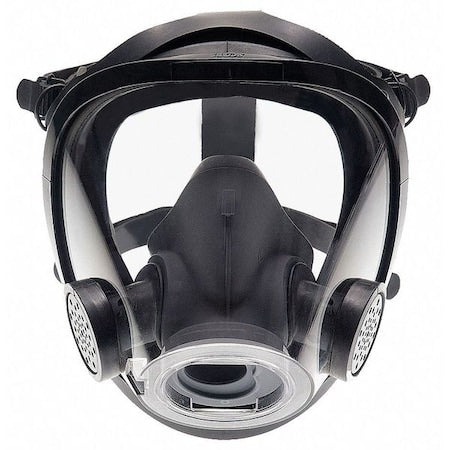 Full Face Respirator, AV-3000, Not Rated, Bayonet, Size, L 0 Cartridges Included