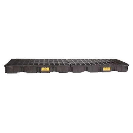 Spill Deck, 60 gal Spill Capacity, 4 Drums, 10,000 lb Load Capacity, Polyethylene