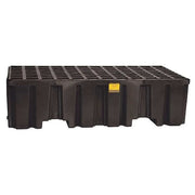 Spill Pallet, 66 gal Spill Capacity, 2 Drums, 4,000 lb Load Capacity, Polyethylene