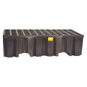 Spill Pallet, 66 gal Spill Capacity, 2 Drums, 4,000 lb Load Capacity, Polyethylene