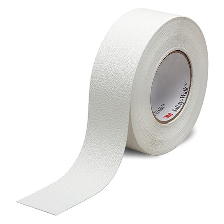 Anti-Slip Tape vinyl Proprietary Grit Size, White, 4" W x 60 ft. L, 23 mil Thick