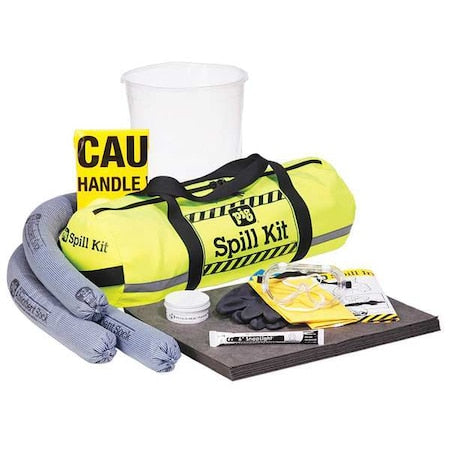 Truck Spill Kit, 4 gal Volume Absorbed per Kit, Bag, Yellow, 31