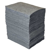 Sorbent Pad, 36 gal, 15 in x 19 in, Universal, Gray, 200 PK