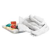 Spill Kit Refill, 14 gal Volume Absorbed per Kit, 20 gal Capacity, Refill
