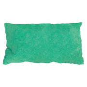 Sorbent Pillow, 36 gal, 8 1/2 in x 17 in, Harsh Chemicals, Green, 20 PK