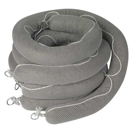 Absorbent Boom,Gray,32 gal.,PK4