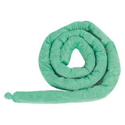 Absorbent Sock,Green,10 gal.,10 ft.,PK4