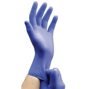 N21, Disposable Gloves, 5.00 to 5.99 mil Palm, Nitrile, Powder-Free, M (8), 100 PK, Blue