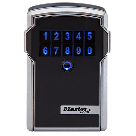 Lock Box,Wall Mount,Metal,Electronic