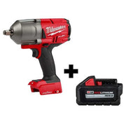 M18 FUEL w/ ONE-KEY High Torque Impact Wrench 1/2" Friction Ring + M18 HIGH OUTPUT XC6.0 Battery