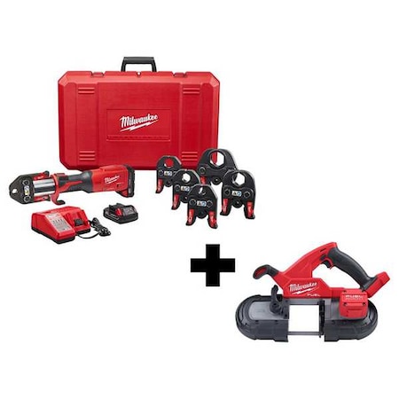 Pressing Tool Kit,18V,14-3/16",3-1/8" W