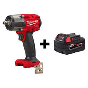 M18 FUEL 1/2" Mid-Torque Impact Wrench w/ Friction Ring + M18 XC5.0 Battery