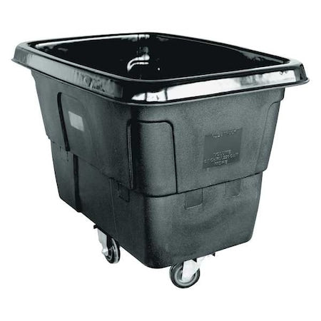 Cube Truck,3/8 cu. yd.,300 lb. Cap,Black