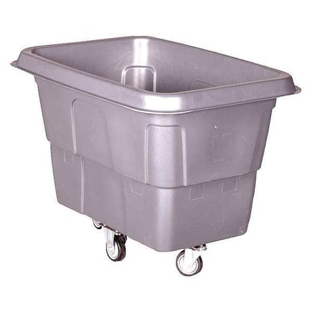 Cube Truck,7/16 cu. yd.,250 lb. Cap,Gray