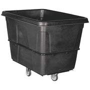 Cube Truck,7/16 cu. yd.,800lb. Cap,Black