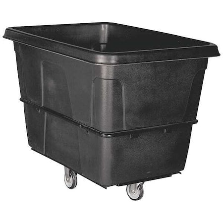 Cube Truck,7/16 cu. yd.,800lb. Cap,Black