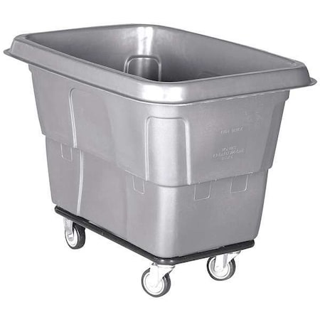 Cube Truck,3/8 cu. yd.,500 lb. Cap,Gray