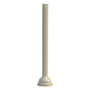 Metal Tube,26"H x 6"W,Tan