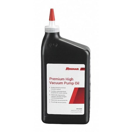 Vacuum Pump Oil, 12 Qts, PK12