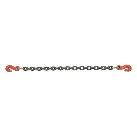 Chain Sling,G100SGG,9/32 in.,5 ft.