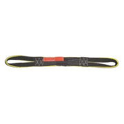 Web Sling, Type 6, 4 ft L, 2 in W, Nylon, Black