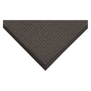 Entrance Mat, Polypropylene, 3/8 in Thick, Charcoal, 3 ft W x 10 ft L