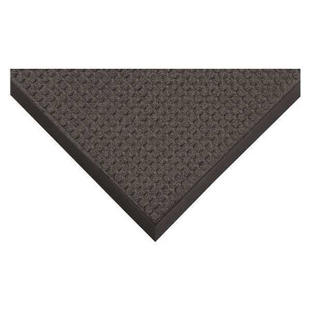 Entrance Mat, Polypropylene, 3/8 in Thick, Charcoal, 4 ft W x 10 ft L