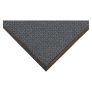 Entrance Mat, Polypropylene, 3/8 in Thick, Blue, 3 ft W x 5 ft L