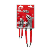 6" & 10" Comfort Grip Straight Jaw Pliers Set