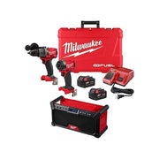 M18 FUEL 2-Tool Combo Kit + M18 Bluetooth Jobsite Radio