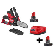 6 in L Cordless Battery-Powered Pole Saw Kit, Not Gas Powered, 4.0Ah, 4.0 Ah, Battery Included