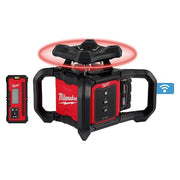 M18 Red Exterior Rotary Laser Level Kit with Receiver