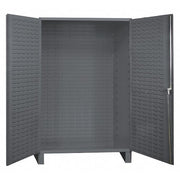 Open Storage Storage Cabinet, 78 in H, 48 in W, Gray