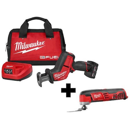 M12 FUEL HACKZALL Recip Saw Kit + M12 Multi-Tool