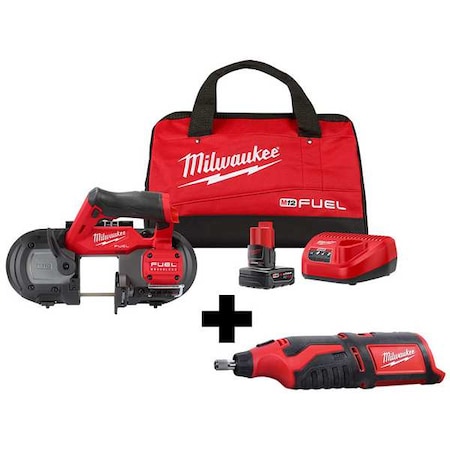 M12 Rotary Tool + M12 FUEL Compact Band Saw Kit