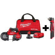 M12 3/8 in Right Angle Drill/Driver + M12 FUEL Compact Band Saw Kit