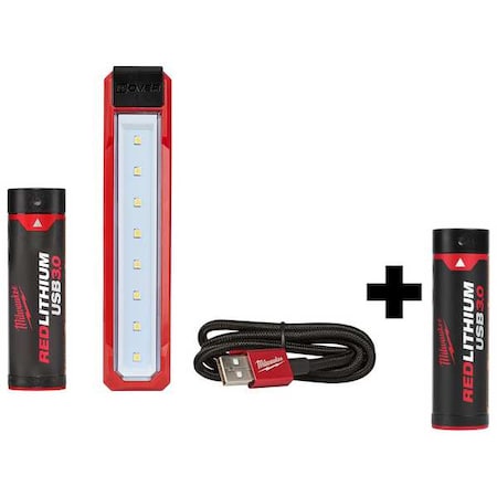 Pocket Flood Light,Battery,LED,445lm