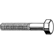 Grade 8, 7/16"-14 Hex Head Cap Screw, Black Oxide Steel, 5 in L, 10 PK