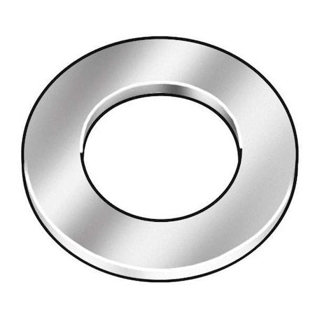 Flat Washer, For Screw Size M30 ,Steel Hot Dipped Galvanized Finish, 100 PK
