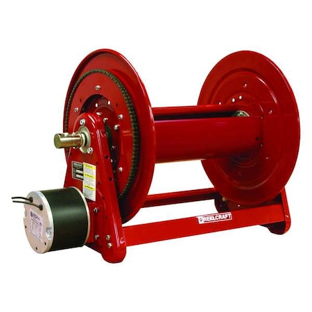 Hose Reel,Motor,1/2in dia,325ft.,1000psi